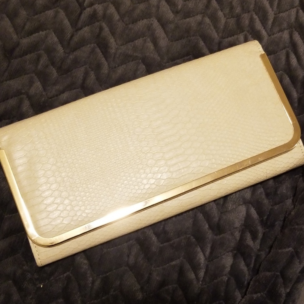 Aldo Beige Clutch